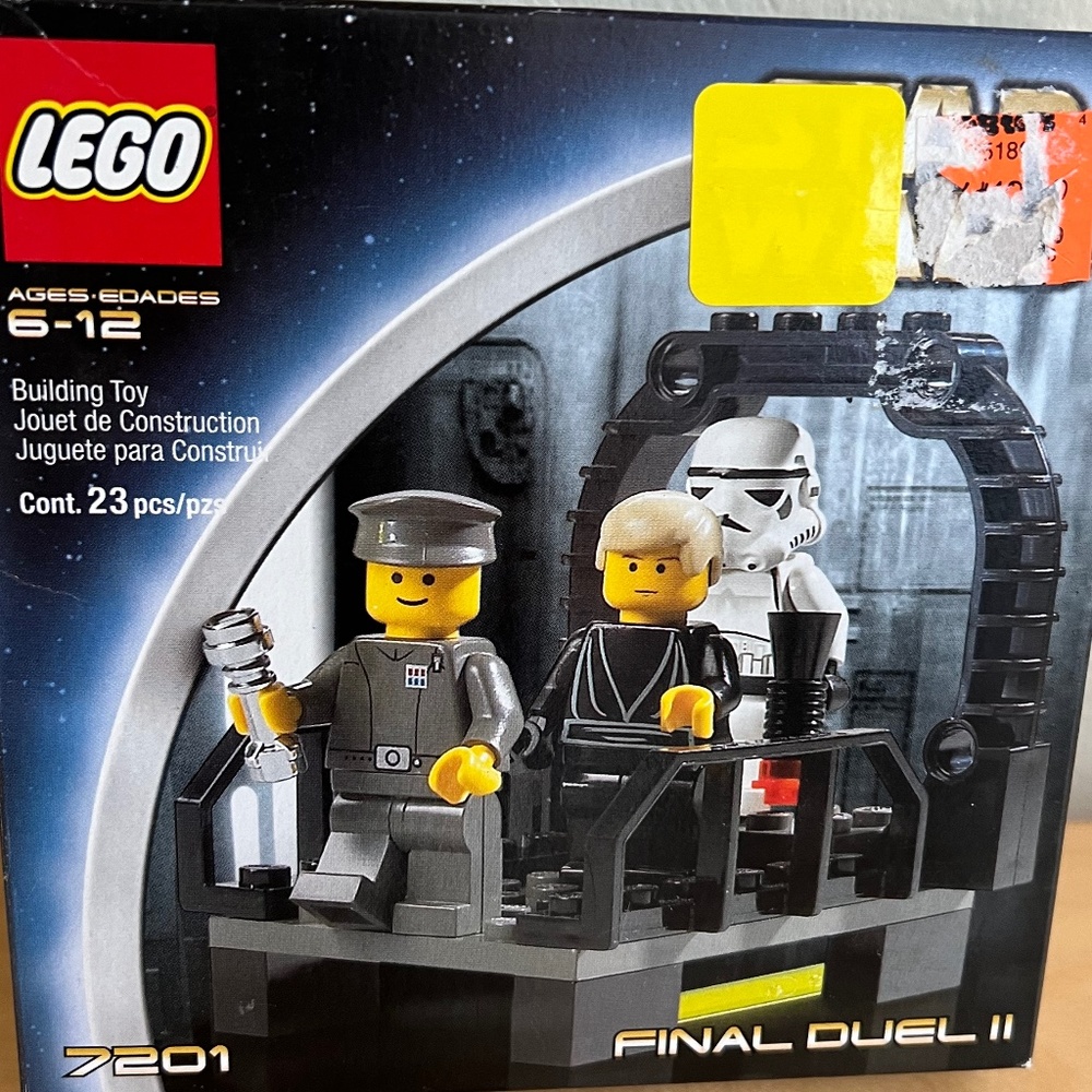 Lego 2002 Star Wars Final Duel II Set #7201 Complete 3 Mini Figures